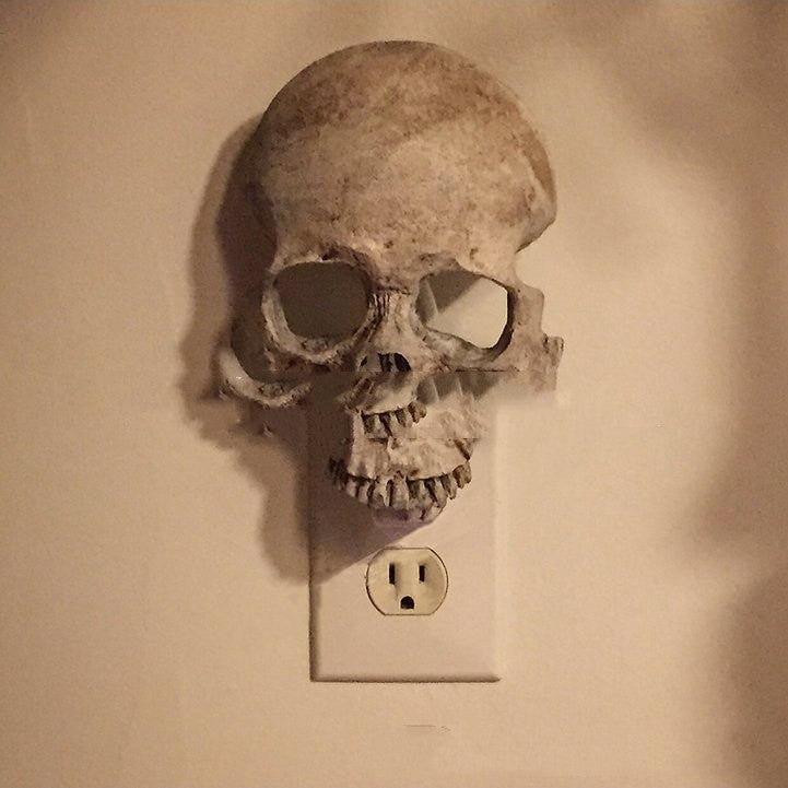 Skull Decorative Night Light Funny Ideas