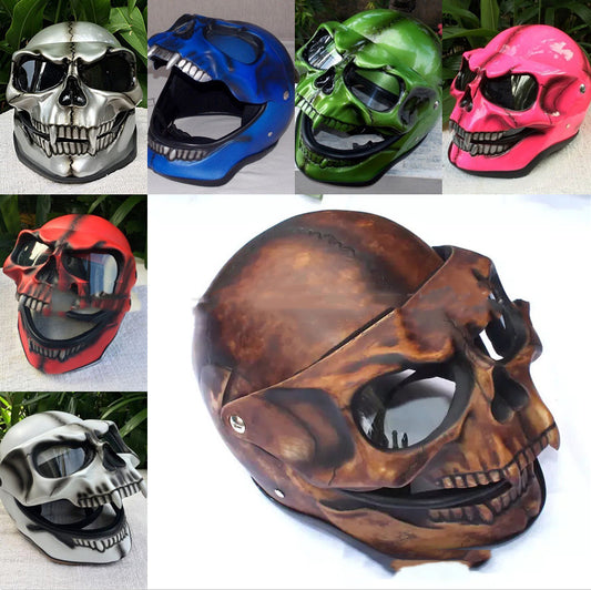 Halloween Skull Head Helmet Mask